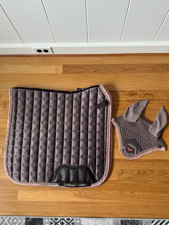 Lemieux Other - Lemieux Loire Truffle Saddle pad + Bonnet